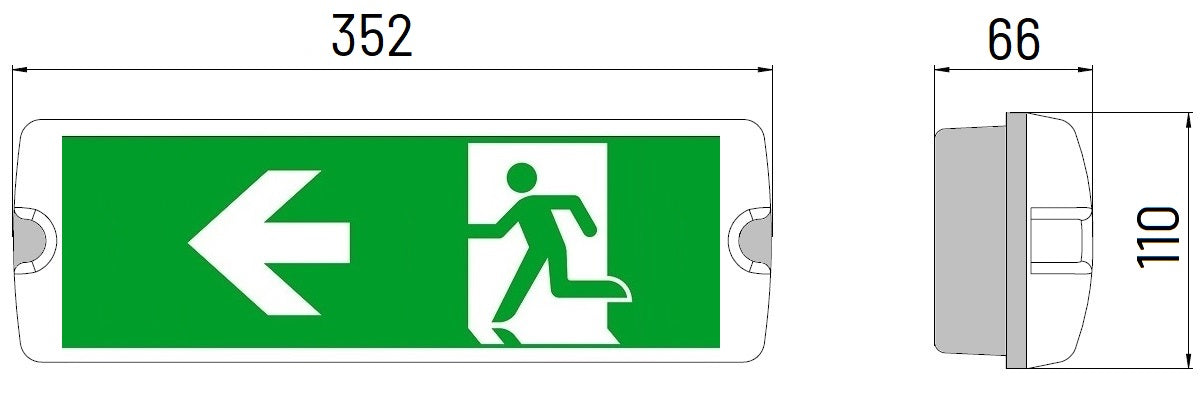 Notleuchte LR-Serie CLR_122