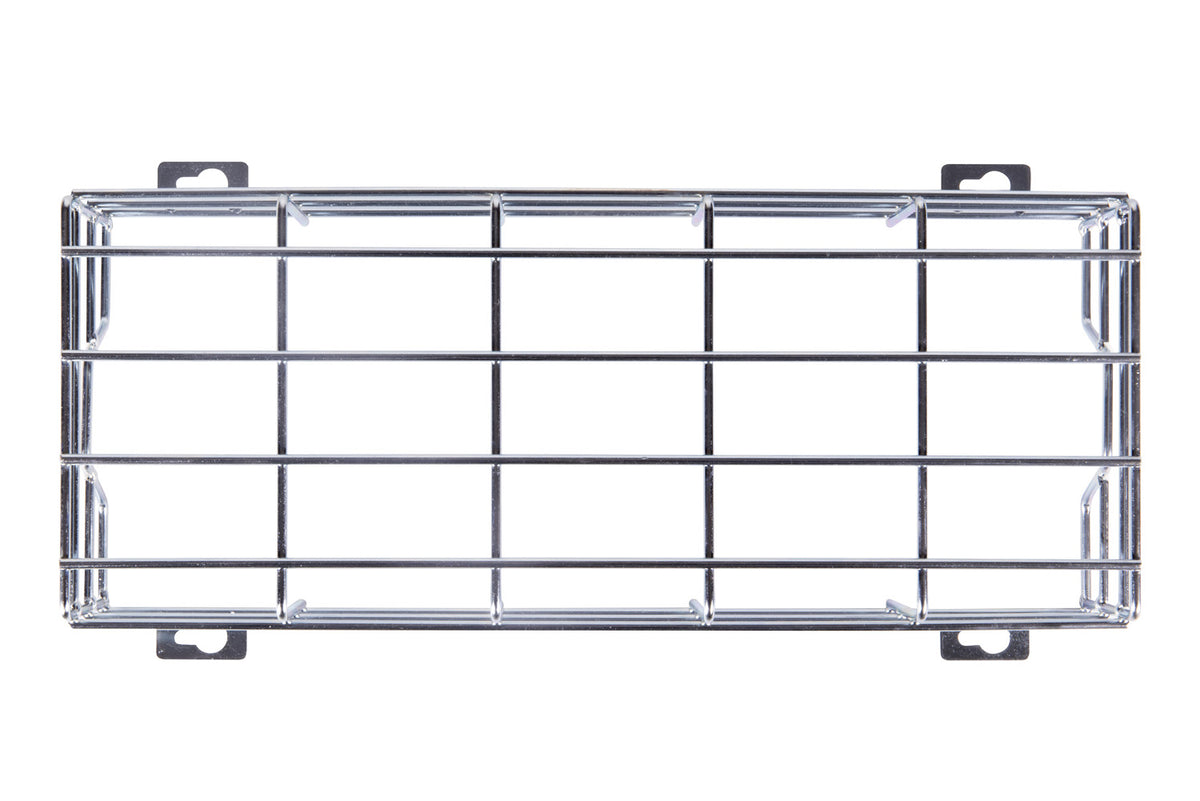 Schutzgitter für Not- & Rettungszeichenleuchten – 384 × 160 × 82 mm