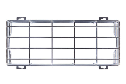 Schutzgitter für Not- & Rettungszeichenleuchten – 384 × 160 × 82 mm