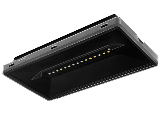 LED Sicherheitsleuchte IP65, 3 Std. Notlicht, optional Autotest – ON 090/091
