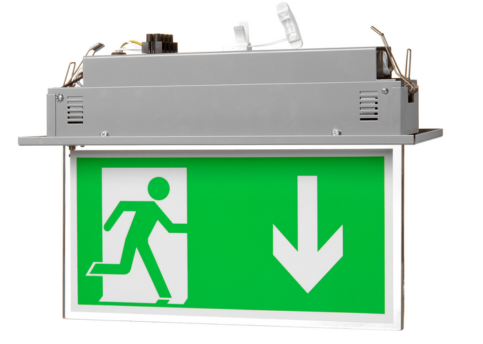 LED Rettungszeichenleuchte IP20, 3 Std. Notlicht – SP-Serie 010
