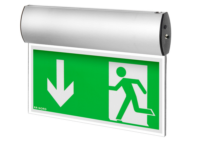 LED Rettungszeichenleuchte IP41, 3 Std. Notlicht – TR-Serie 015