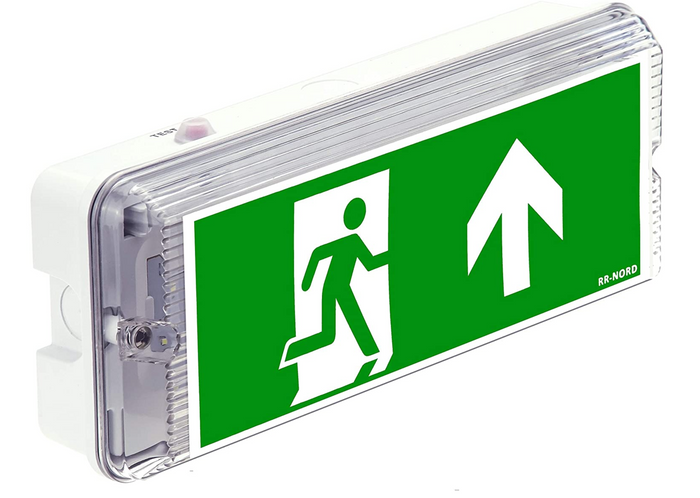 LED Rettungszeichenleuchte IP65, 3 Std. Notlicht – LR-Serie 073
